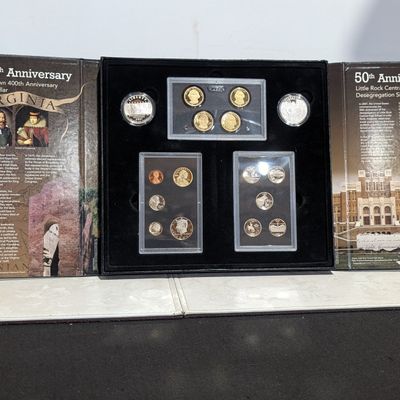 2007-S U.S. Mint American Legacy Collection in OGP - Includes (2) Commemorative 90% Silver Dollars