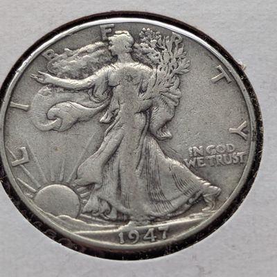 1947-D Walking Liberty 90% Silver Half Dollar