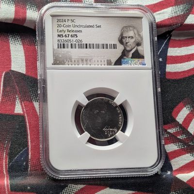 2024-P Jefferson Nickel - NGC MS67 6FS *Early Release*