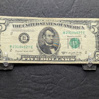 1950 C Series $5 Federal Reserve Note
