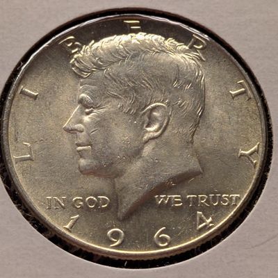 1964 Kennedy 90% Silver Half Dollar
