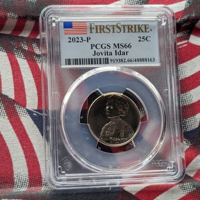 2023-P Jovita Idar Quarter - PCGS MS66 - First Strike