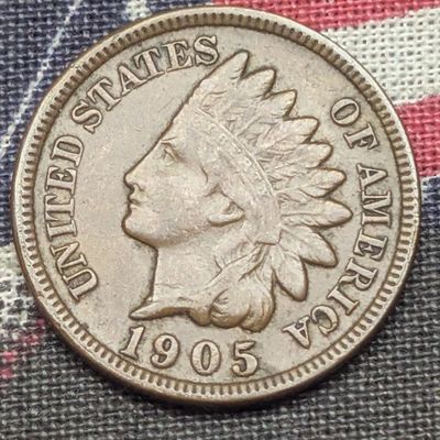 VF - 1905 Indian Head Cent