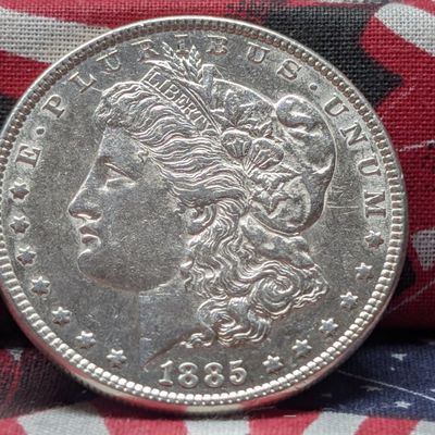 1885 Morgan 90% Silver Dollar