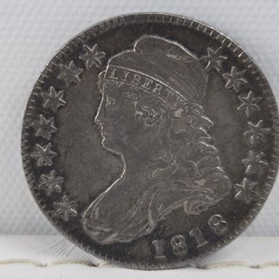 1818 Capped Bust Silver Half Dollar - XF