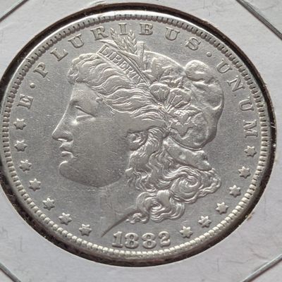 1882 Morgan 90% Silver Dollar