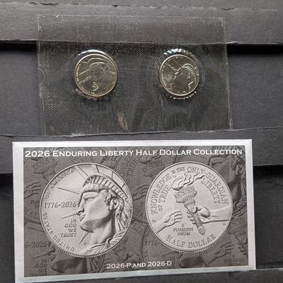 2026-P&D Enduring Liberty Half Dollar Collection