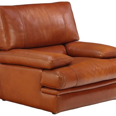 FRENCH LEATHER ARM CHAIR 1980
