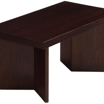 FRENCH ART DECO COFFEE TABLE DESIGNED BY LOUISADE SOGNOT MADE BY MAURICE RINKE C 1937.  STAINED OAK