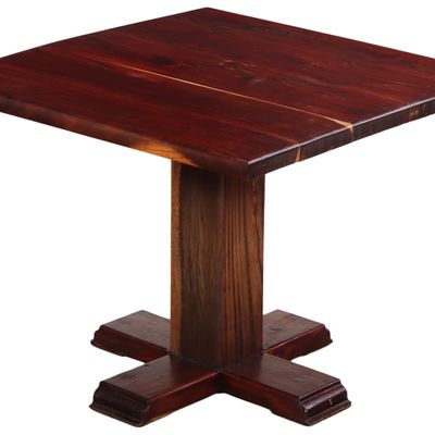 BRAZILIAN PEDESTAL MADE FROM A VERY DENSE AND HEAVY WOOD.