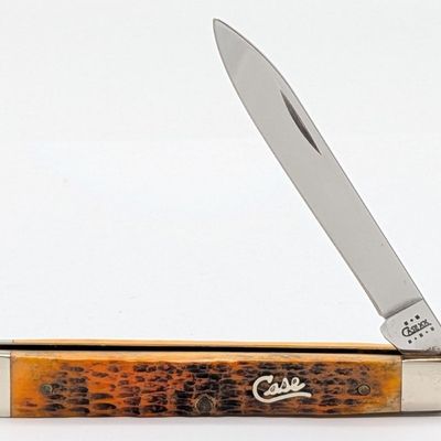 2002 Case XX Silver Script Autumn Bone Doctors Knife 6185