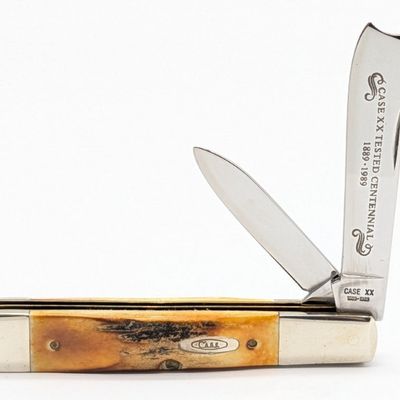 1989 Case XX Centennial Stag Razor 52005