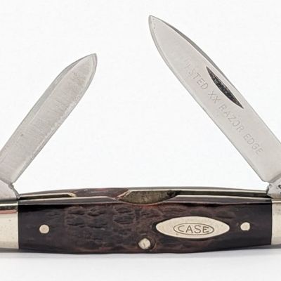 1976 Case XX Jigged Bone Eisenhower 06263