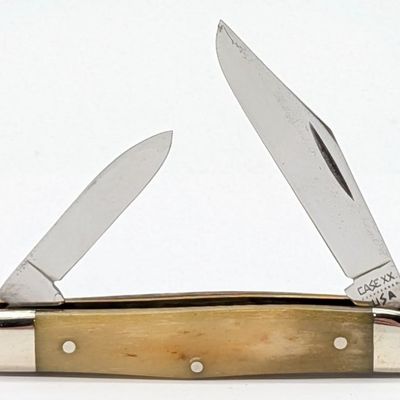 1980 Case XX Appaloosa Bone Half Whittler A6208