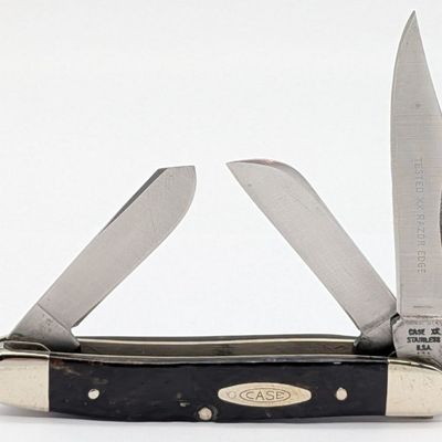 1977 Case XX Jigged Bone Medium Stockman 6347