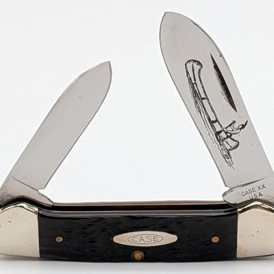 1979 Case XX Jigged Bone Canoe Knife 62131