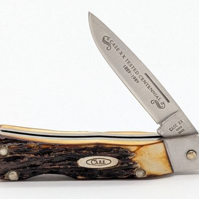 Ltd 1989 Case XX Centennial Stag Executive Lockback 51059