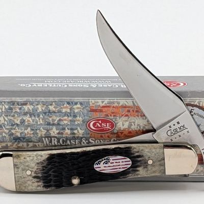 2021 Case XX Gray Bone Russlock 61953L w/ Box