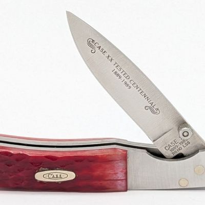 1989 Case XX Centennial Red Bone Linerlock R6110
