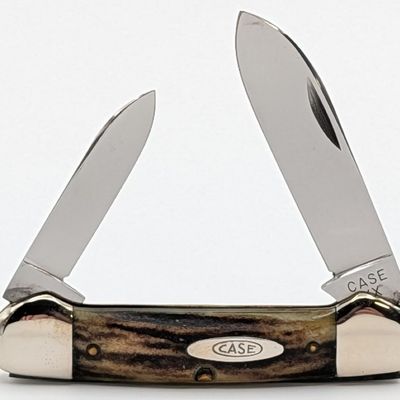 1940-64 Case XX Stag Canoe Knife 52131