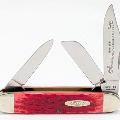 Ltd 1989 Case XX Centennial Red Bone Long Pull Congress R62052