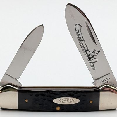 1979 Case XX Pretty Bone Canoe Knife 62131