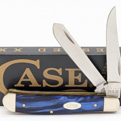 2022 Case XX Blue Pearl Kirinite Mini Trapper 10207 w/ Box