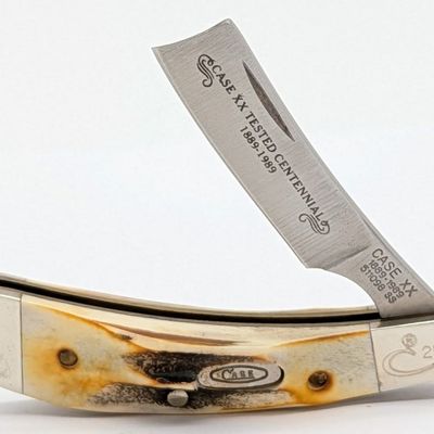 Ltd 1989 Case XX Centennial Stag Razor 511098