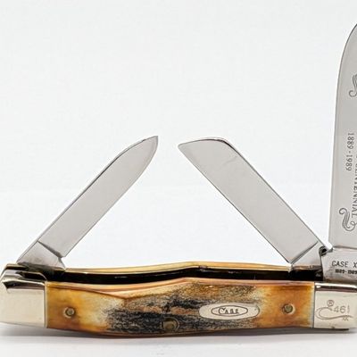 Ltd 1989 Case XX Centennial Stag Stockman 53032