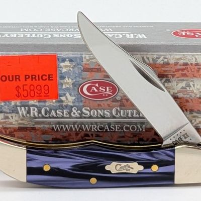 2020 Case XX Wicked Purple Kirinite Pocket Hunter 101165 w/ Box