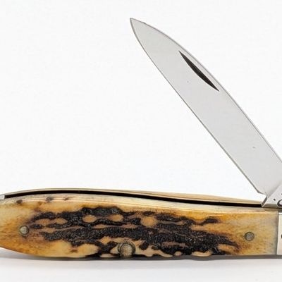 2015 Case XX Stag Teardrop Knife TB51028