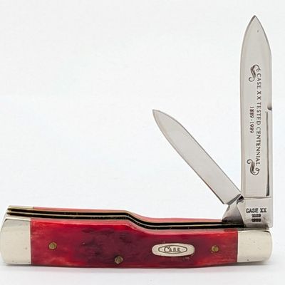 1989 Case XX Centennial Red Bone Small Gunstock R6215