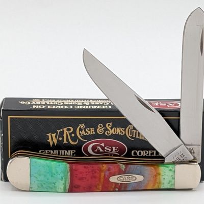 2021 Case XX Rainbow Corelon Trapper 9254RB w/ Box