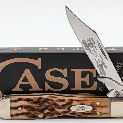 2026 Case XX Amber Bone Cheetah Cub 611 1/2 w/ Box