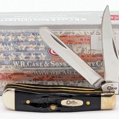 2017 Case XX Buffalo Horn Tiny Trapper BH2154 w/ Box