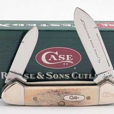 2006 Case XX 1st Run Burnt Stag Baby Butterbean 52132 w/ Box