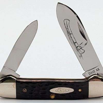 1975 Case XX Jigged Bone Canoe Knife 62131