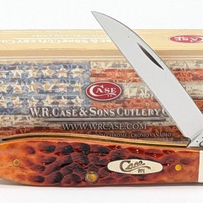 2015 Case XX Chestnut Bone Teardrop Jack Knife TB61028W w/ Box