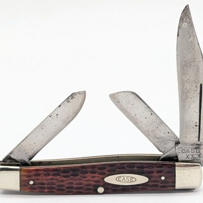 1940-64 Case XX Red Bone Long Pull Stockman 6375