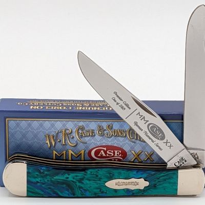 Ltd 2020 Case XX Roman Numeral Aquarius Corelon Trapper 9254 w/ Box