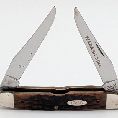 1992 Case XX Wabash Mill Jigged Bone Muskrat