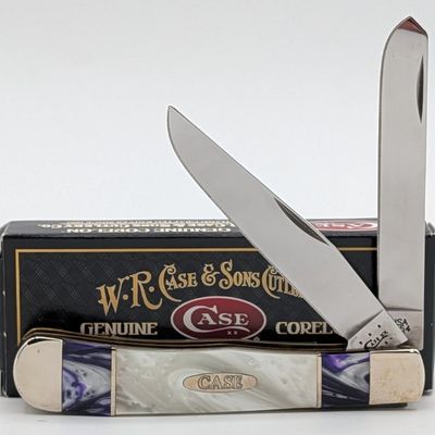 2012 Case XX Blue & White Corelon Trapper 9254