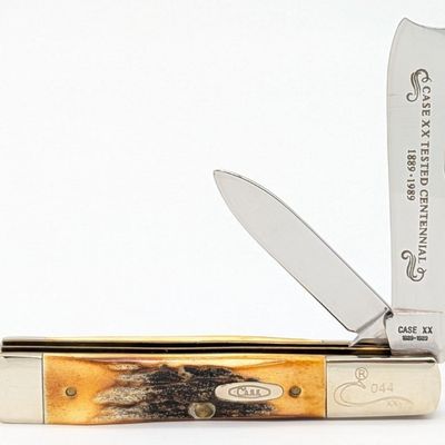 1989 Case XX Centennial Stag Razor 52005