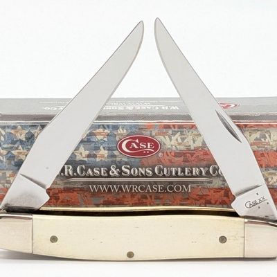 2007 Case XX Smooth Natural Bone Muskrat w/ Box