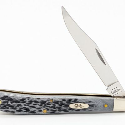Ltd 2002 Case XX Black Bone Slimline Trapper 61048