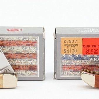 2020 Case XX Chestnut & Dark Molasses Bone Pocket Hunters w/ Boxes