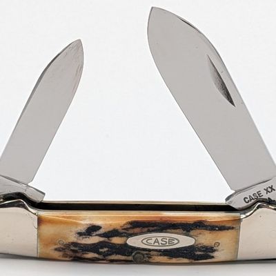 1965-69 Case XX Stag Canoe Knife 52131