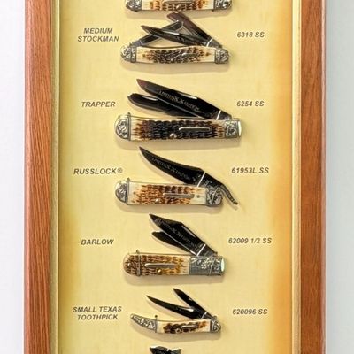Ltd 2006 Case XX Limited Edition Series Dark Molasses Bone Mint Set w/ COA
