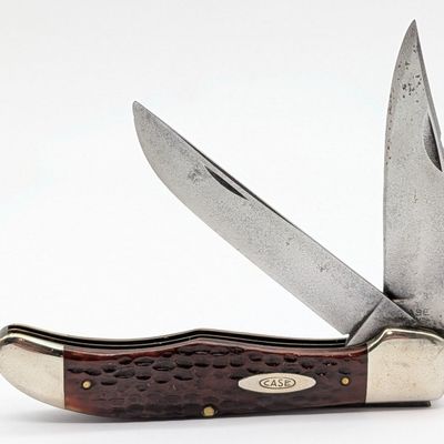 1940-64 Case XX Jigged Bone Folding Hunter 6265
