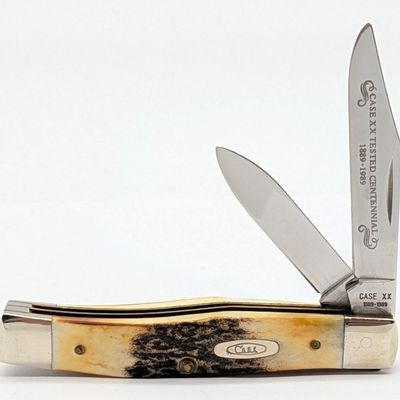 1989 Case XX Centennial Stag Texas Jack Knife 52032